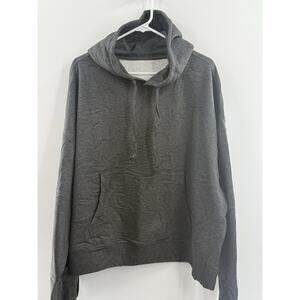 BRISIRA Men's Hoodies Cropped Hoodie Men Warm Winter Fleece Lined Pullover *READ